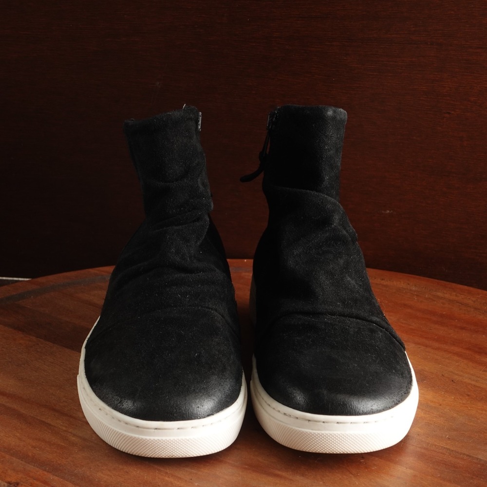 Miz Mooz Sneakers Womens SZ EU 41 US 9.5-10 BLK Lionel Modern Minimalist Shoes - Picture 3 of 15